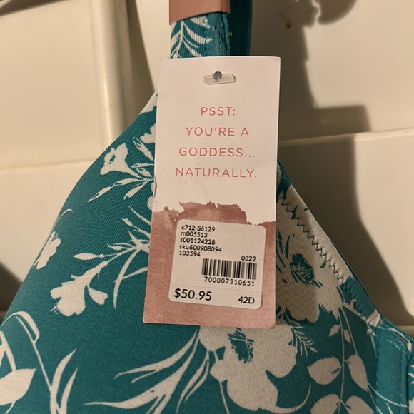 Cacique Cotton Collection Boost Plunge Bra - Picture 3 of 4